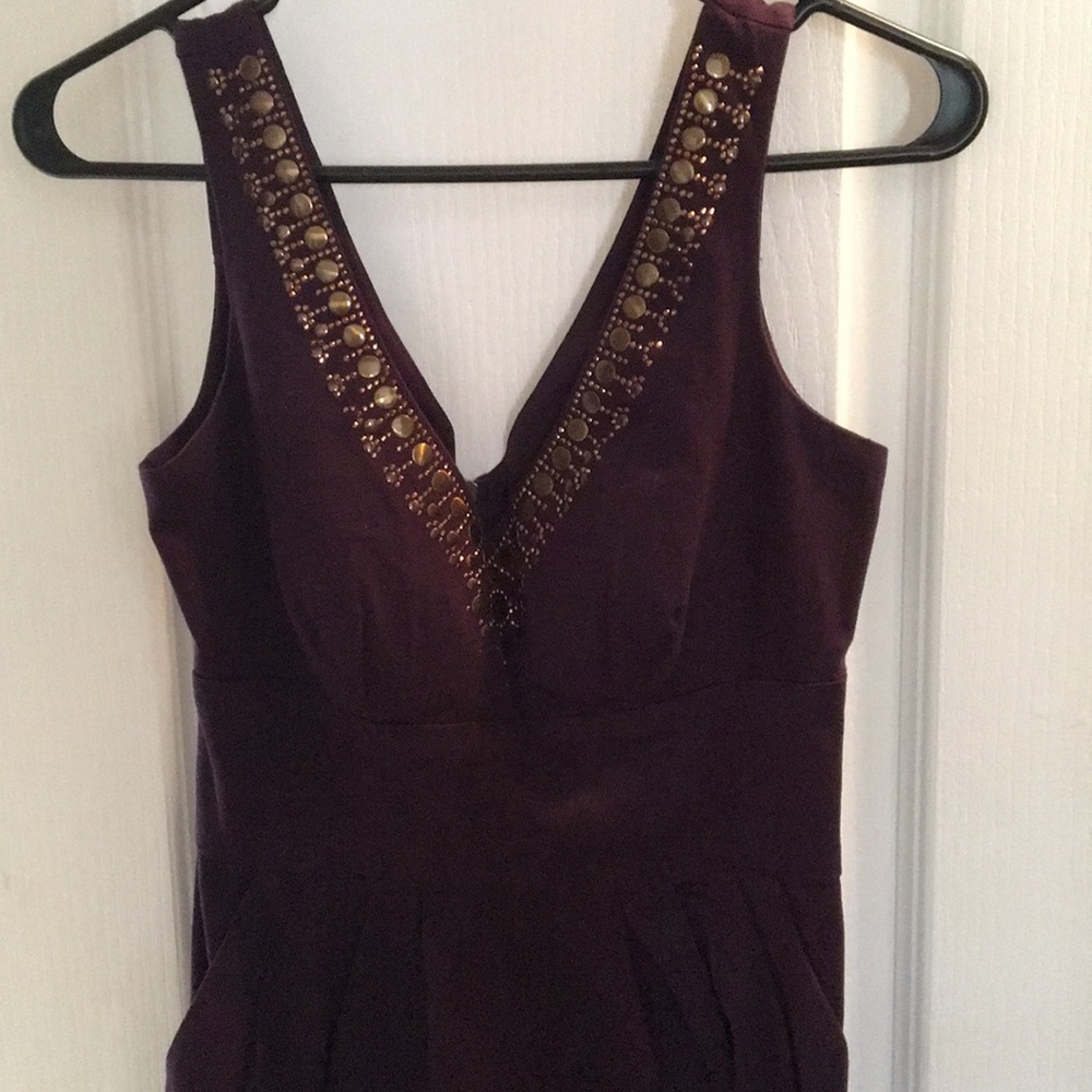 Eggplant dress